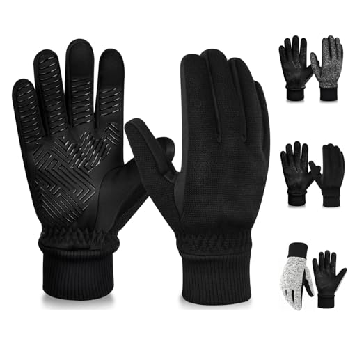 MEIION Adventure Shop ThermoFit - Multifunktionshandschuhe Handschuhe Fahrradhandschuhe für Damen und Herren - Warme, rutschfeste, Touchscreen-fähige, Winddichte für Outdoor-Aktivitäten MEIION Adventure Shop ThermoFit - Multifunktionshandschuhe Handschuhe Fahrradhandschuhe für Damen und Herren - Warme, rutschfeste, Touchscreen-fähige, Winddichte für Outdoor-Aktivitäten von MEIION