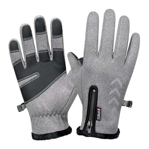 MEIION Thermo Profis thermoprofis Frostmaster Sport-Thermohandschuhe für den Winter Thermo Winterhandschuhe Herren Damen Wasserdicht, Touchscreen Anti Rutsch, Ideal für Fahrrad Outdoor von MEIION