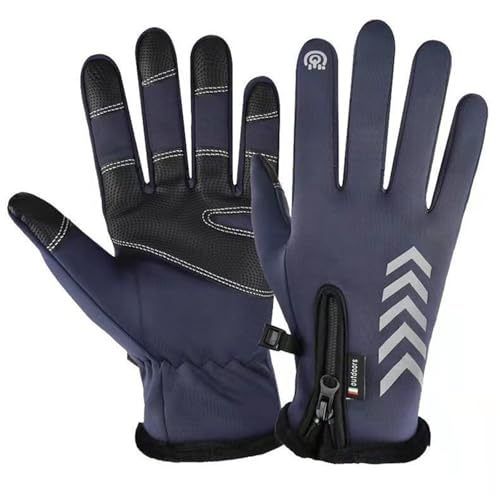 MEIION Thermo Profis thermoprofis Frostmaster Sport-Thermohandschuhe für den Winter Thermo Winterhandschuhe Herren Damen Wasserdicht, Touchscreen Anti Rutsch, Ideal für Fahrrad Outdoor von MEIION