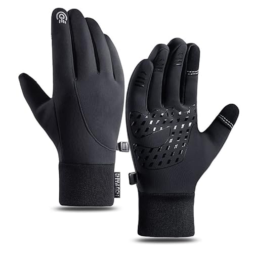 MEIION naturvibes ThermoMax Handschuhe Herren wasserdichte Thermohandschuhe – Touchscreen Winterhandschuhe für Fahrten, Radfahren und Laufen von MEIION