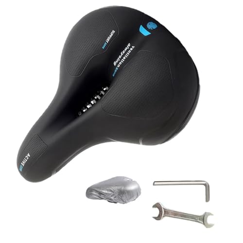 bikesattel SoftCloud Pro - Endlich Schmerzfrei Radfahren Fahrradsitzkissen mit wasserdichtem Bezug und Installationswerkzeug, Mountainbike, Rennrad Sitzkissen, wasserdicht. bikesattel SoftCloud Pro - Endlich Schmerzfrei Radfahren Fahrradsitzkissen mit wasserdichtem Bezug und Installationswerkzeug, Mountainbike, Rennrad Sitzkissen, wasserdicht. von MEIION
