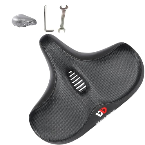 bullocc Fahrradsattel Schmerzfrei Extra breit WD Comfort Plus Übergroßer Bequemer Fahrradsattel - Extra Breit, Weich Polster, Atmungsaktiv, Ergonomisch bullocc Fahrradsattel Schmerzfrei Extra breit WD Comfort Plus Übergroßer Bequemer Fahrradsattel - Extra Breit, Weich Polster, Atmungsaktiv, Ergonomisch von MEIION
