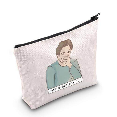 MEIKIUP Edward Cullen Make-up-Tasche, inspiriert vom Film inspiriertes Geschenk, Beginnt Beatboxing, Kosmetiktasche, Film-Fans Geschenk (Beatboxing-Tasche) von MEIKIUP