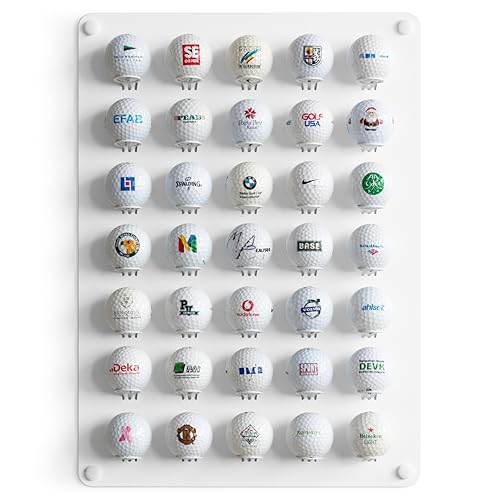 meollo | Golfball Regal | für 45 Bälle | 100% Stahl Golfball Vitrine | Golf Zubehör | Golf Geschenk | Geschenk für Golfer | Golfgeschenkartikel | Golfzubehör | Display Stand meollo | Golfball Regal | für 45 Bälle | 100% Stahl Golfball Vitrine | Golf Zubehör | Golf Geschenk | Geschenk für Golfer | Golfgeschenkartikel | Golfzubehör | Display Stand von MEOLLO
