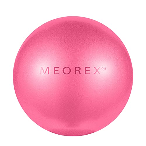MEOREX Kleiner Gymnastikball - weicher Yogaball 25cm - Anti-Burst-Pilatesball, Rutschfester & aufblasbarer Balance-Fitnessball für Physiotherapie-Kerntraining, Fitnessstudio & Büro von MEOREX