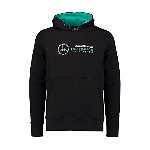 Mercedes AMG Petronas Mens Hoodie Black 2018 M von MERCEDES AMG PETRONAS