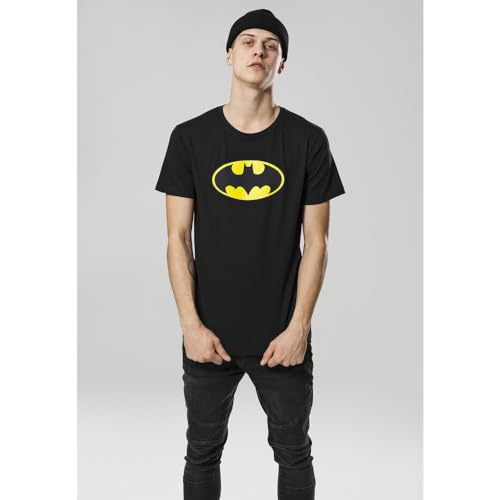 MERCHCODE Herren MC038-Batman Logo Tee T-Shirt, Black, XL MERCHCODE Herren MC038-Batman Logo Tee T-Shirt, Black, XL von MERCHCODE