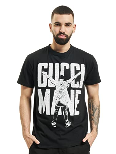 MERCHCODE Herren Gucci Mane Victory T shirt, Schwarz, L EU von MERCHCODE