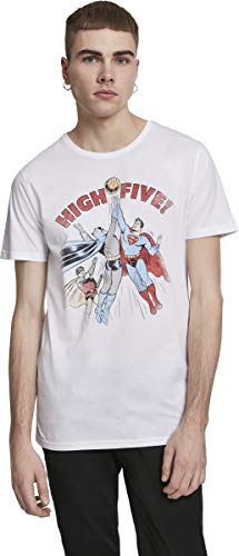 MERCHCODE Herren JL High Five T-Shirt White 3XL von MERCHCODE