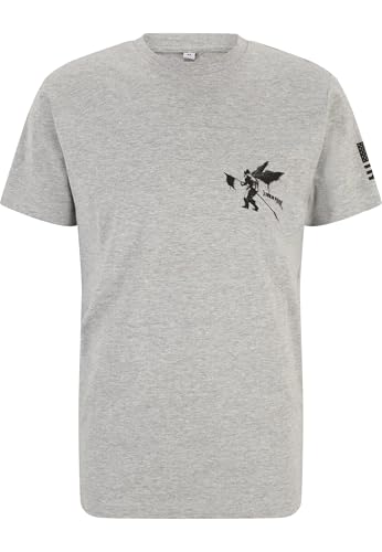 MERCHCODE Herren Linkin Park flag te T shirt, Heather Grey, L EU MERCHCODE Herren Linkin Park flag te T shirt, Heather Grey, L EU von MERCHCODE