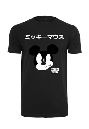 MERCHCODE Herren Mickey japansk T shirt, Schwarz, XL EU von MERCHCODE