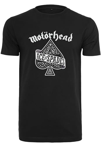 MERCHCODE Herren Motörhead Ace Of Spades Tee T shirt, Schwarz, M EU von MERCHCODE
