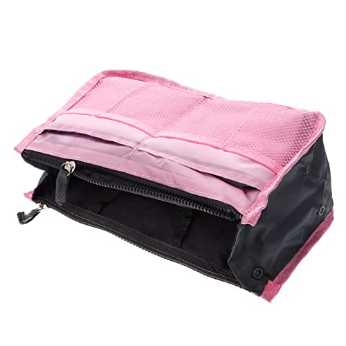 MERRYHAPY 1 STK Handtaschenfutter Damen-tragetaschen Für Die Reise Tragetasche Für Damen Taschenorganisator Mit Reißverschluss Reise-Aufbewahrungstasche Outdoor-Reisetasche Nylon Rosa von MERRYHAPY