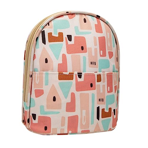 MERRYHAPY 1stk Milchtüte Rucksack Wickeltaschen Mama Babyflaschen -wickeltasche Organizer Für Babytaschen Flaschenkühler Für Babymilch Getränkekühler Babypflegetasche Rosa Polyester von MERRYHAPY