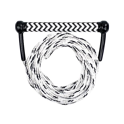 Mesle Wakeboard & Wasserski Leine Combo, Eva Soft Griff, schwimmend, Länge Zugseil mit Hantel 18,3 m, incl. Rope Keeper Mesle Wakeboard & Wasserski Leine Combo, Eva Soft Griff, schwimmend, Länge Zugseil mit Hantel 18,3 m, incl. Rope Keeper von Mesle