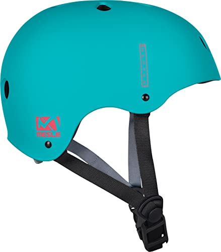 Mesle Wassersport Helm Ragnar, Abnehmbarer Ohrenschutz, Leichter Wakeboard Helm, Kite Helm für Herren & Damen, Kajakhelm, CE EN 1385 von Mesle