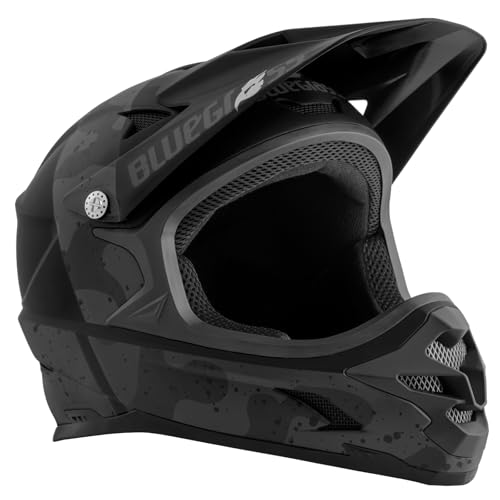 MET Bluegrass Intox Helm (52-54) Fahrradhelm Unisex Erwachsene, Black (schwarz) von MET