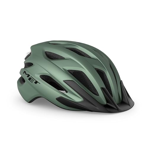 MET Crossover Fahrrad Hel, Salbei Matt, XL MET Crossover Fahrrad Hel, Salbei Matt, XL von MET
