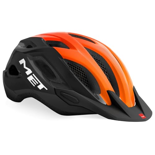 MET Crossover Helm schwarz/orange MET Crossover Helm schwarz/orange von MET