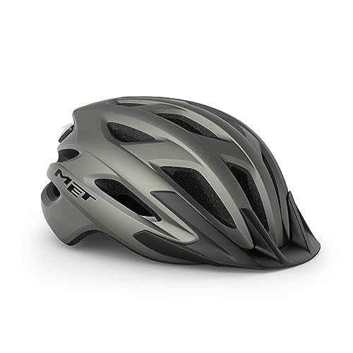 MET Fahrradhelm Crossover, Titanium matt, XL, 570013 MET Fahrradhelm Crossover, Titanium matt, XL, 570013 von MET