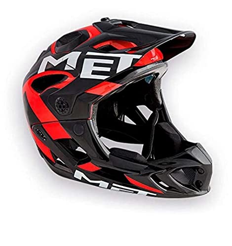 MET HELM PARACHUTE GR.M 54-58CM BLACK/RED MET HELM PARACHUTE GR.M 54-58CM BLACK/RED von MET