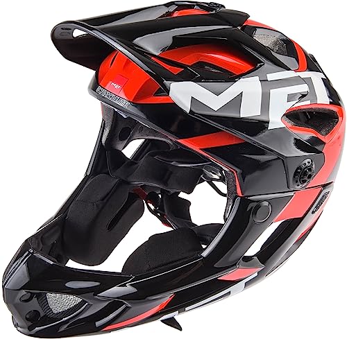 MET HELM PARACHUTE GR.S 51-56CM BLACK/RED von MET