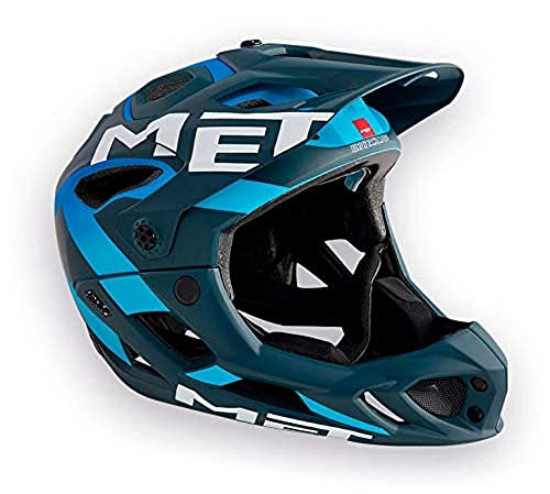 MET HELM PARACHUTE GR.S 51-56CM BLUE/CYAN von MET