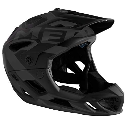 MET Casco Parachute Negro L 59-62 Helm, Schwarz, L von MET