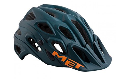 MET Helm Wolf Blau Oil L 59-62 Unisex Erwachsene MET Helm Wolf Blau Oil L 59-62 Unisex Erwachsene von MET