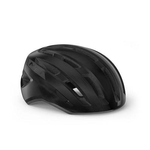 MET Miles Fahrradhelm schwarz Kopfumfang M/L 58-61 cm 2021 von MET