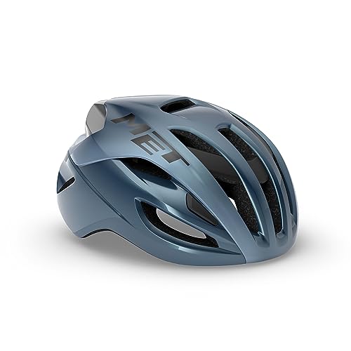 MET Unisex – Erwachsene Rivale MIPS Renradhelm, Navy Silver, L / 58-61cm MET Unisex – Erwachsene Rivale MIPS Renradhelm, Navy Silver, L / 58-61cm von MET
