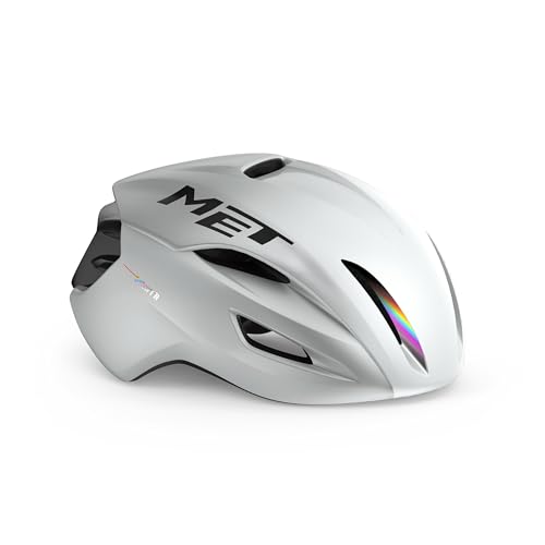 MET Sport Helm Manta MIPS Helmet, Weiß (Weiß), M von MET