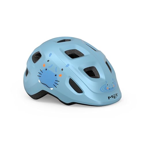 MET Sport Helm Nião Hooray Helmet, Blau (Blau), XS von MET