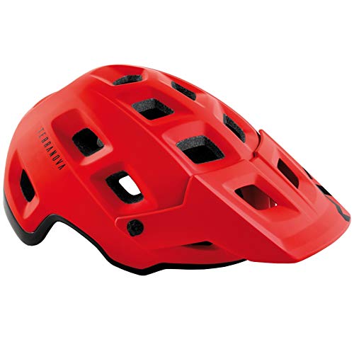 MET Terranova Helm rot Kopfumfang S | 52-56cm 2020 Fahrradhelm MET Terranova Helm rot Kopfumfang S | 52-56cm 2020 Fahrradhelm von MET