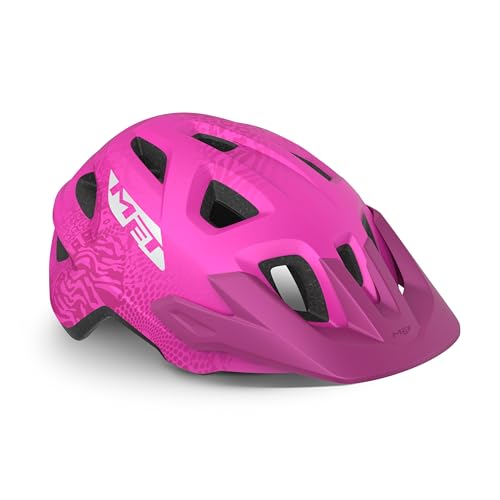 MET Unisex Jugend Eldar Kinderhelme, Pink, Unisize / 52-57cm MET Unisex Jugend Eldar Kinderhelme, Pink, Unisize / 52-57cm von MET