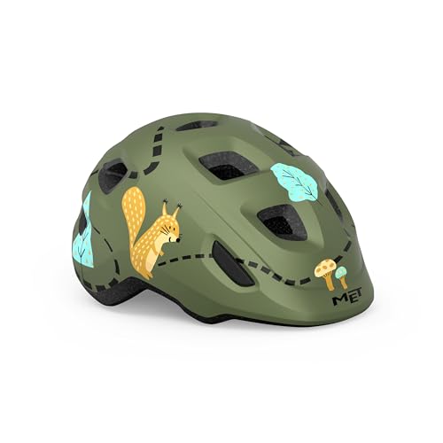 MET Unisex Jugend Hooray Kinderhelme, Green Forrest, S/M / 52-55cm MET Unisex Jugend Hooray Kinderhelme, Green Forrest, S/M / 52-55cm von MET