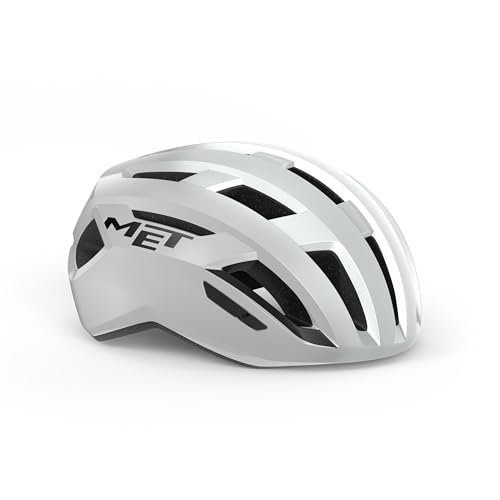 MET Unisex-Adult Vinci MIPS Helmet, White Silver, M / 56-58cm von MET