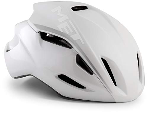 Met Helm Manta weiß S(52-56) Fahrradhelm Unisex Erwachsene von MET