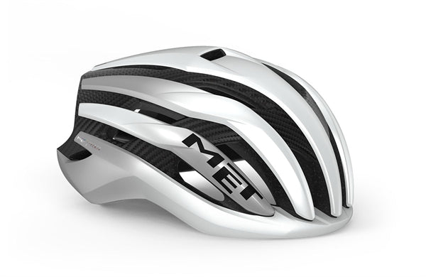 Met Trenta 3K Carbon Mips White Silver | Rennradhelm Met Trenta 3K Carbon Mips White Silver | Rennradhelm von MET