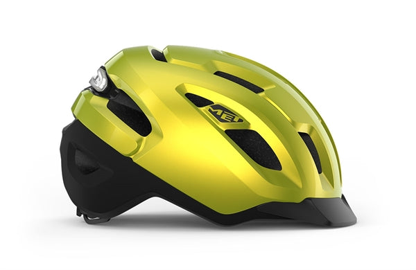 Met Urbex Mips Lime Yellow Metallic | E-Bike-Helm NTA Met Urbex Mips Lime Yellow Metallic | E-Bike-Helm NTA von MET