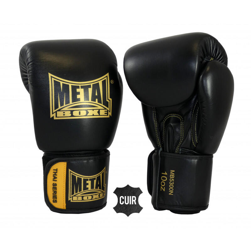 Leder-Boxhandschuhe Metal Boxe thai series von METAL BOXE