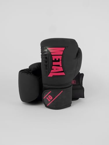 METAL BOXE Boxhandschuhe, Training, Starter-Set, Schwarz/Rosa, 08 oz METAL BOXE Boxhandschuhe, Training, Starter-Set, Schwarz/Rosa, 08 oz von METAL BOXE