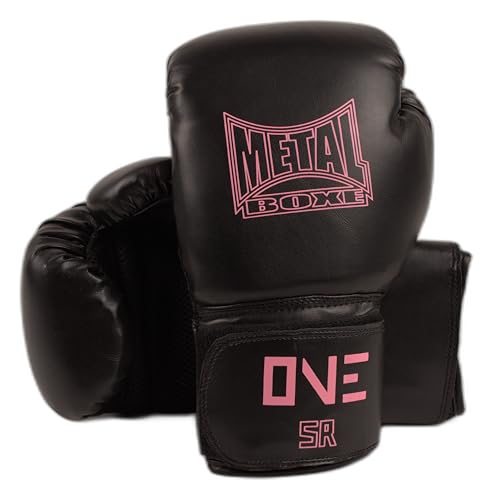 METAL BOXE Boxhandschuhe One schwarz/rosa Junior METAL BOXE Boxhandschuhe One schwarz/rosa Junior von METAL BOXE