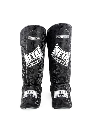 METAL BOXE Für Erwachsene, Unisex Protège-Tibias/Pieds Mirror S Schienbeinschoner/Füße, Schwarz, Small METAL BOXE Für Erwachsene, Unisex Protège-Tibias/Pieds Mirror S Schienbeinschoner/Füße, Schwarz, Small von METAL BOXE