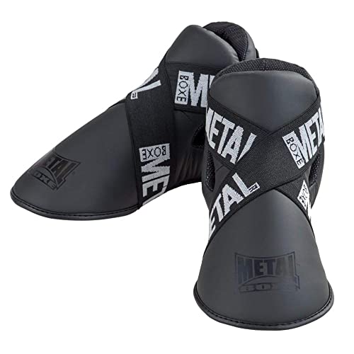 METAL BOXE Full Light Fußschutz für Wettbewerb, Unisex von METAL BOXE