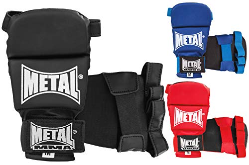 METAL BOXE Gant Handschuhe für Wettkampf Ju Jitsu, Schwarz, S von METAL BOXE