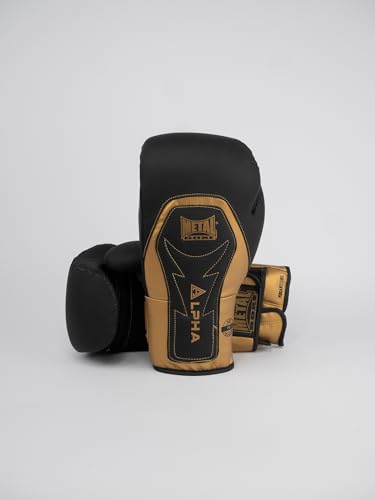 METAL BOXE Gants de Boxe Entraînement Alpha Noir/Or 12 oz von METAL BOXE