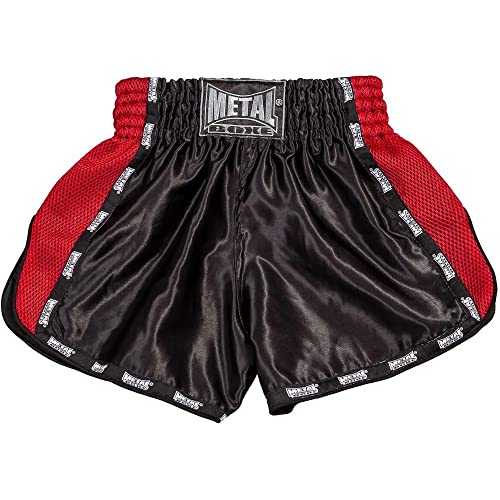 METAL BOXE Herren Court De Boxe « Extrême » Boxshorts, Noir Rouge, L METAL BOXE Herren Court De Boxe « Extrême » Boxshorts, Noir Rouge, L von METAL BOXE