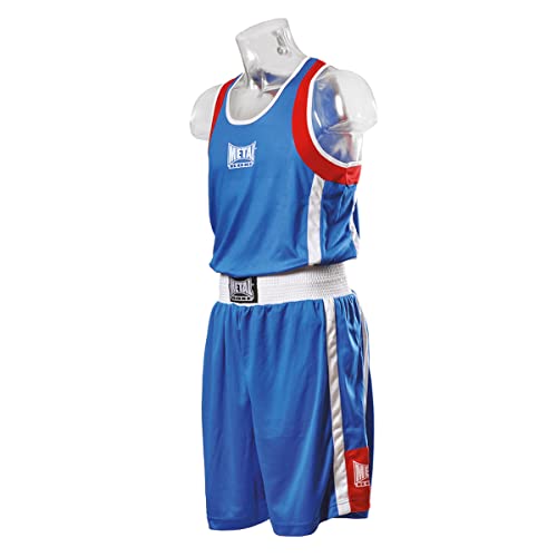 METAL BOXE Herren Ensemble Short + Débardeur Boxoutfit, Bleu, XS METAL BOXE Herren Ensemble Short + Débardeur Boxoutfit, Bleu, XS von METAL BOXE