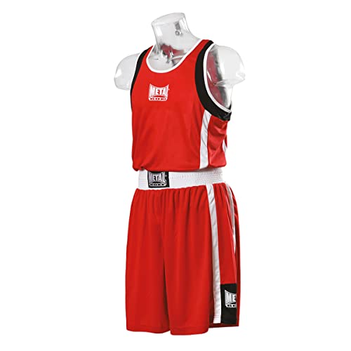 METAL BOXE Herren Ensemble Short + Débardeur Boxoutfit, Rouge, XXS METAL BOXE Herren Ensemble Short + Débardeur Boxoutfit, Rouge, XXS von METAL BOXE